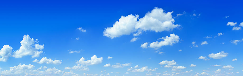 Clouds with blue sky